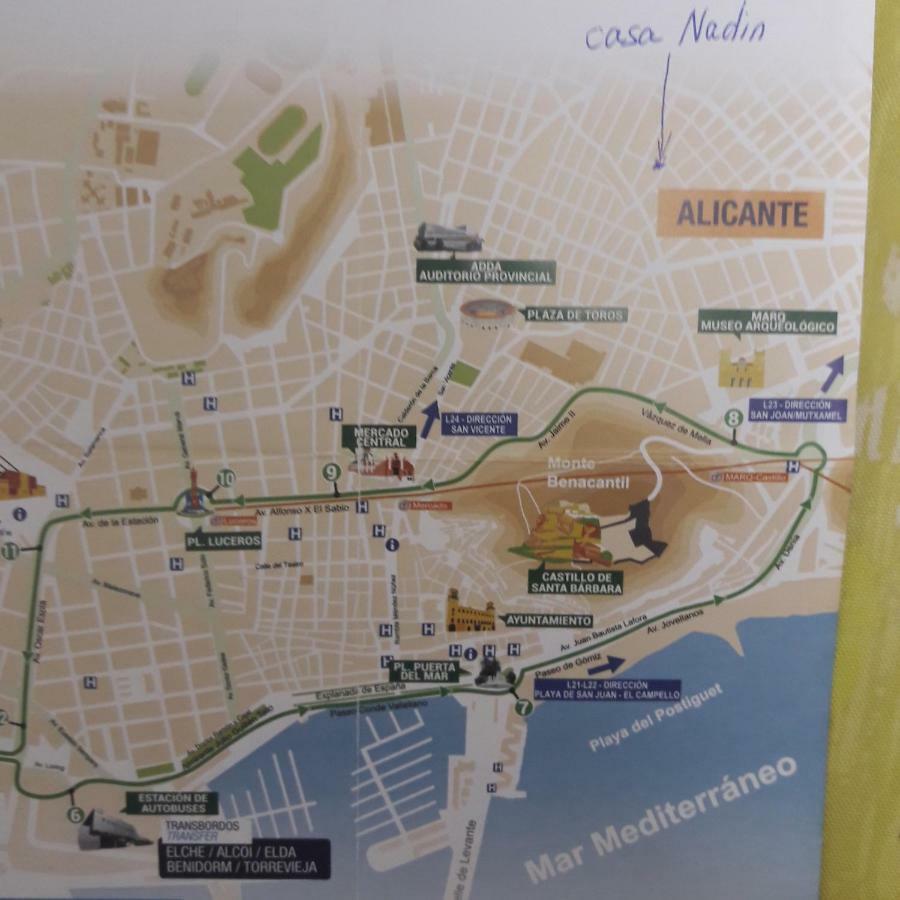 Casa Nadin 호텔 알리칸테 외부 사진
